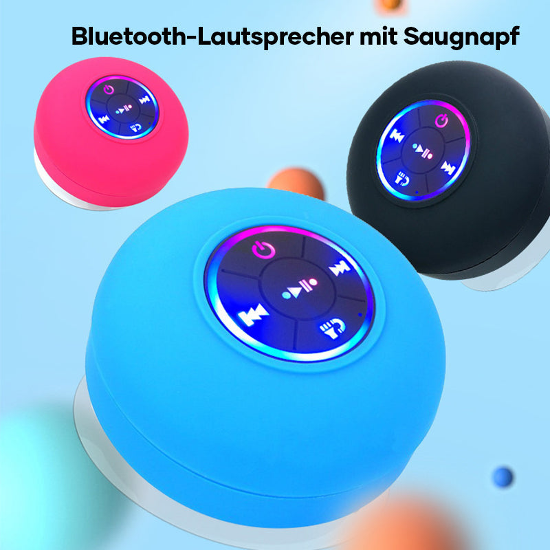 Mini-Bluetooth-Duschlautsprecher mit LED-Licht