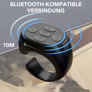 Kabellose Bluetooth-Fernbedienung per Fingertipp