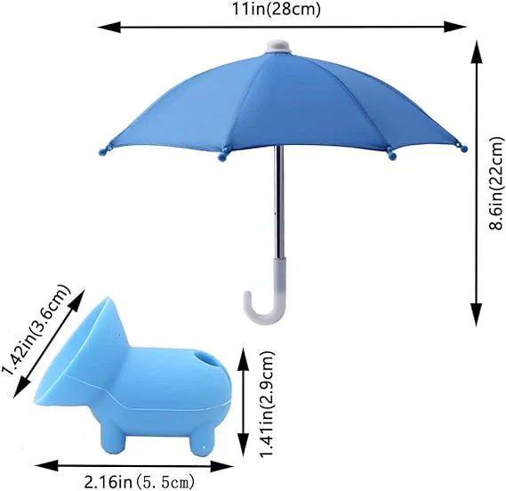 Handy-Regenschirm-Saugnapf-Ständer für Sonne