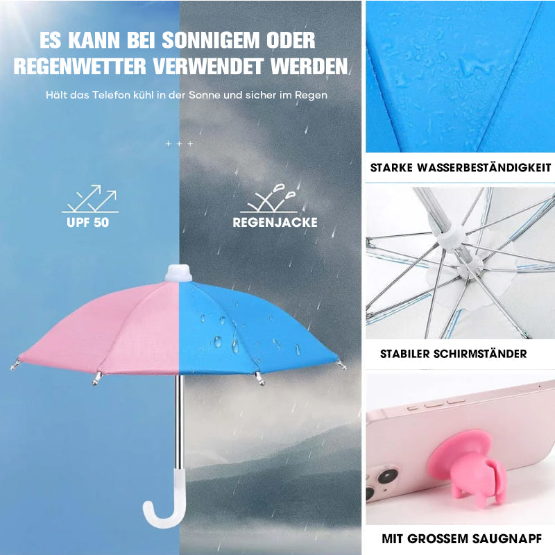 Handy-Regenschirm-Saugnapf-Ständer für Sonne