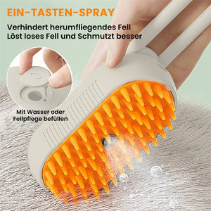 Haustier-Spray-Massagekamm