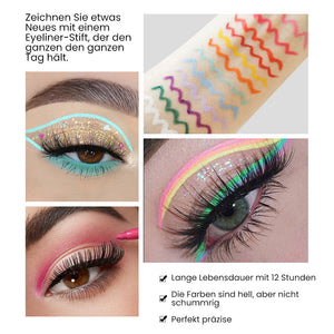 20 Stück Farbiges Eyeliner-Stift-Set