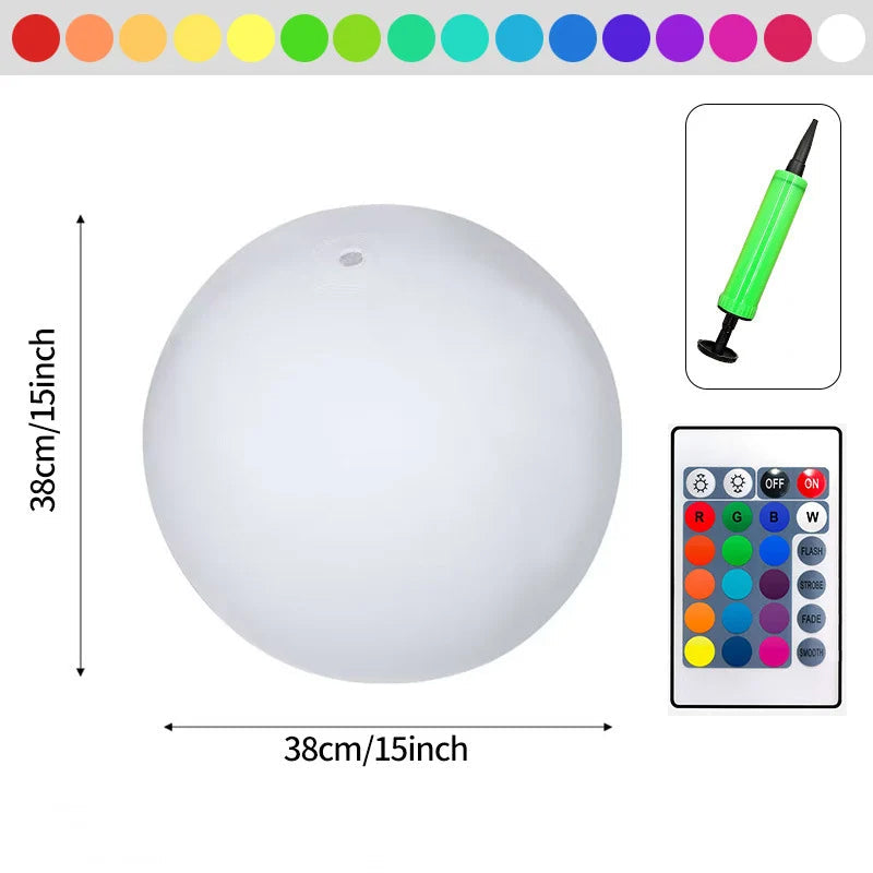 16 Farben leuchtendes Wasserball-LED-Licht