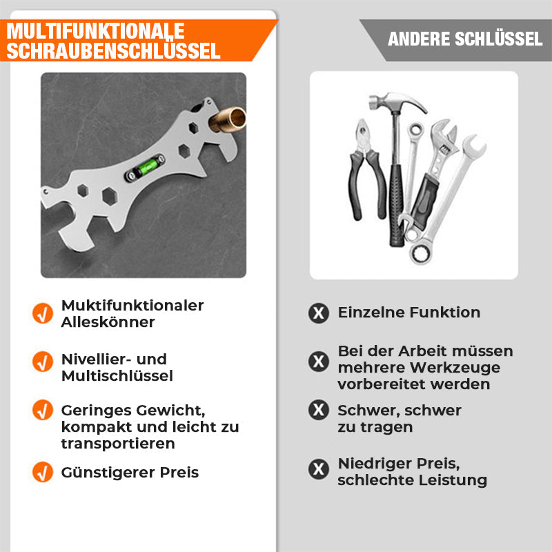 Multifunktionale Winkelschlüssel