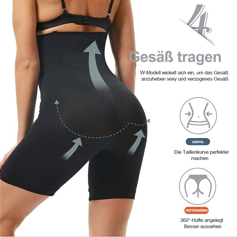 Bauchregulierende Hose mit hoher Taille