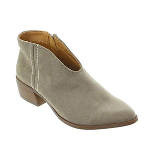 Damen Stilvolle Sexy Slip On Stiefel