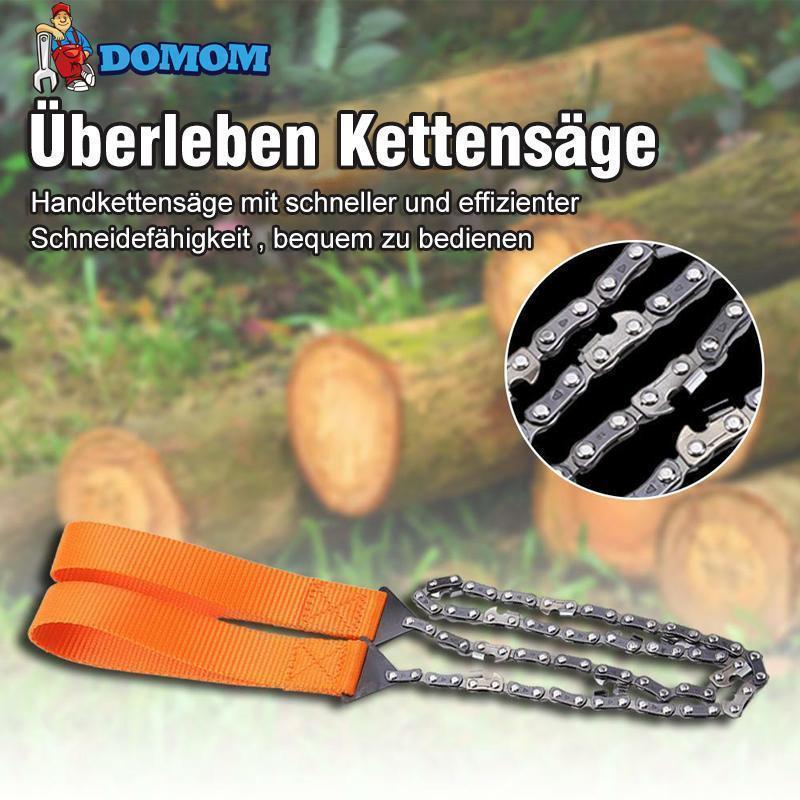 DOMOM Überleben Manuelle Taschenkettensäge