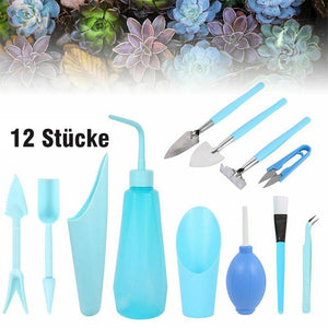 12 Stück Mini Garden Handwerkzeuge Set