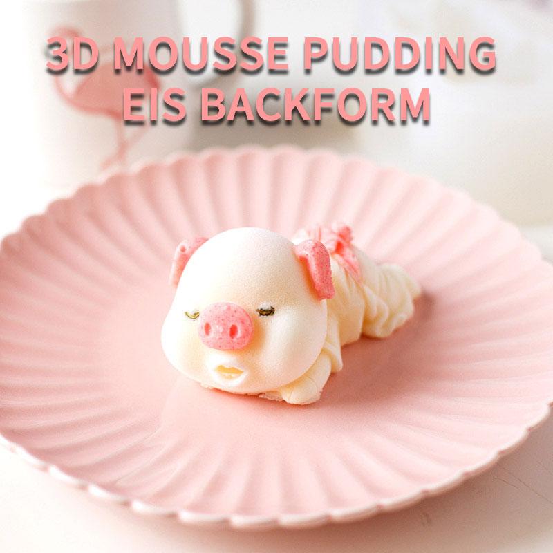 3D Mousse Pudding Eis Backform