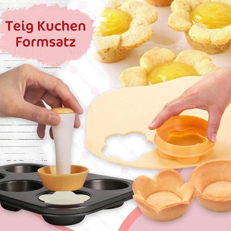 Teig Kuchen Formsatz