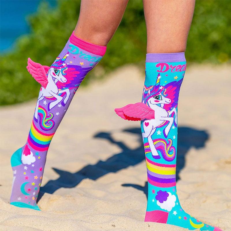 Cartoon Einhorn Socken