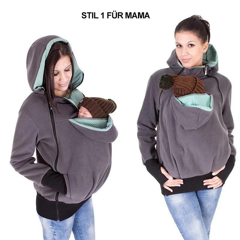 Känguru Hoodie für Mama und Papa