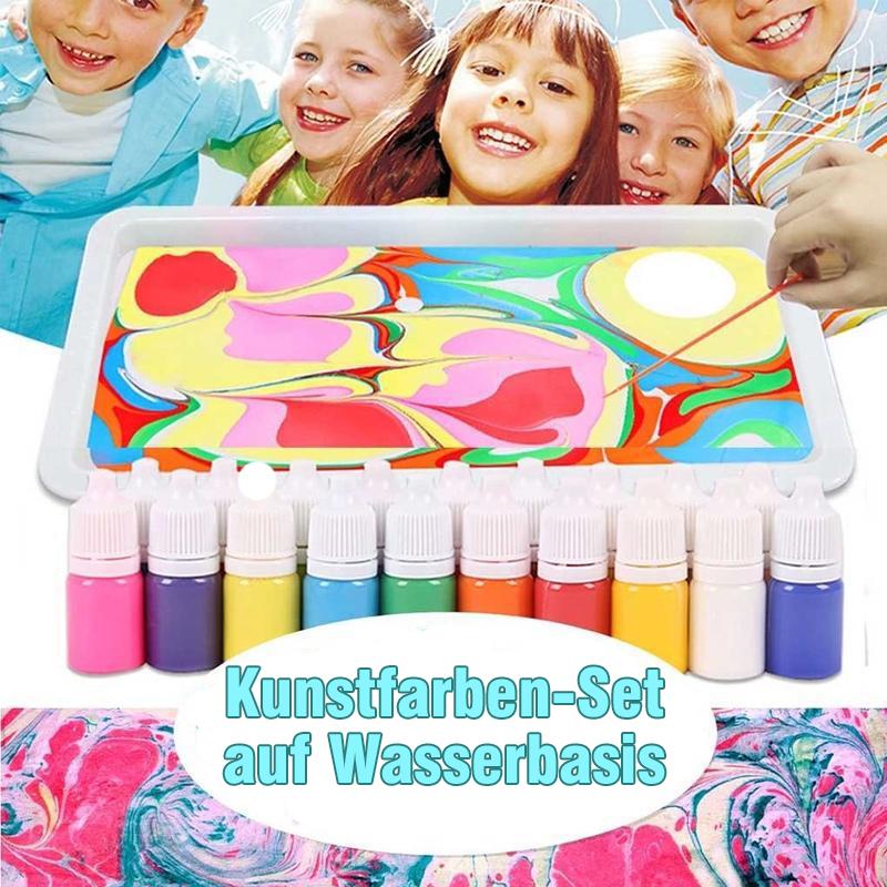 Kunstfarben-Set auf Wasserbasis