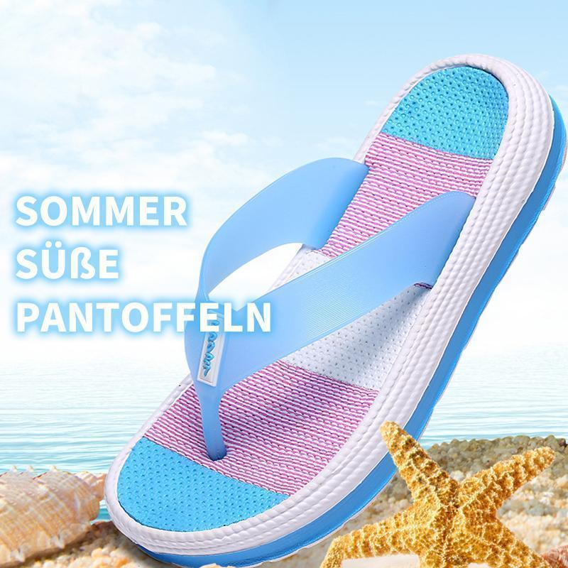 Kühle Pantoffel für den Sommer