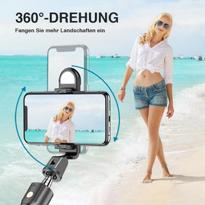 📱Weihnachtsrabatt-50% Rabatt📱Selfie-Stick mit Bluetooth-Fernbedienung