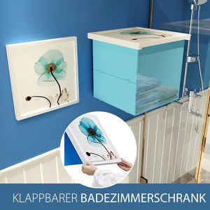 Klappbarer Badezimmerschrank