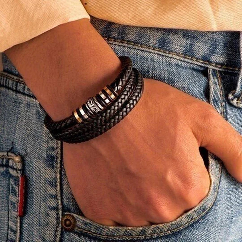 Bracelet Double Rang Je Serai Toujours Avec Toi