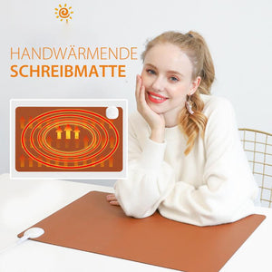 Handwärmende Schreibmatte