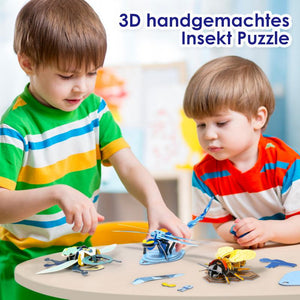 3D handgemachtes Insekt Puzzle