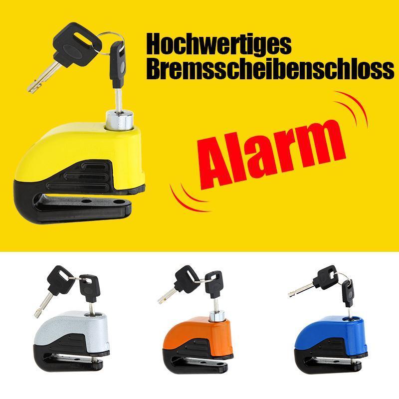 Bremsscheibenschloss Alarm für Motorrad und Fahrrad