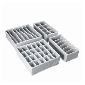 Faltbarer Kleiderschrank Unterwäsche Organizer (4 Stk im Set)