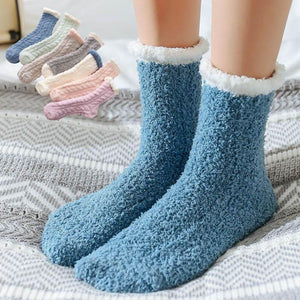 Dicke Fleece Socken