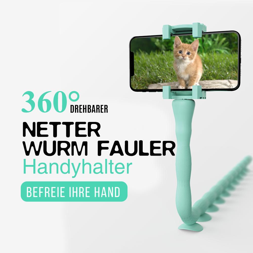 Netter Wurm Handyhalter