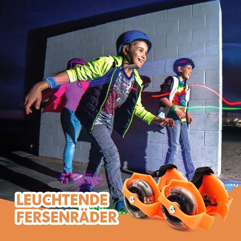 Fersenroller mit LED Beleuchtung, 1 Paar