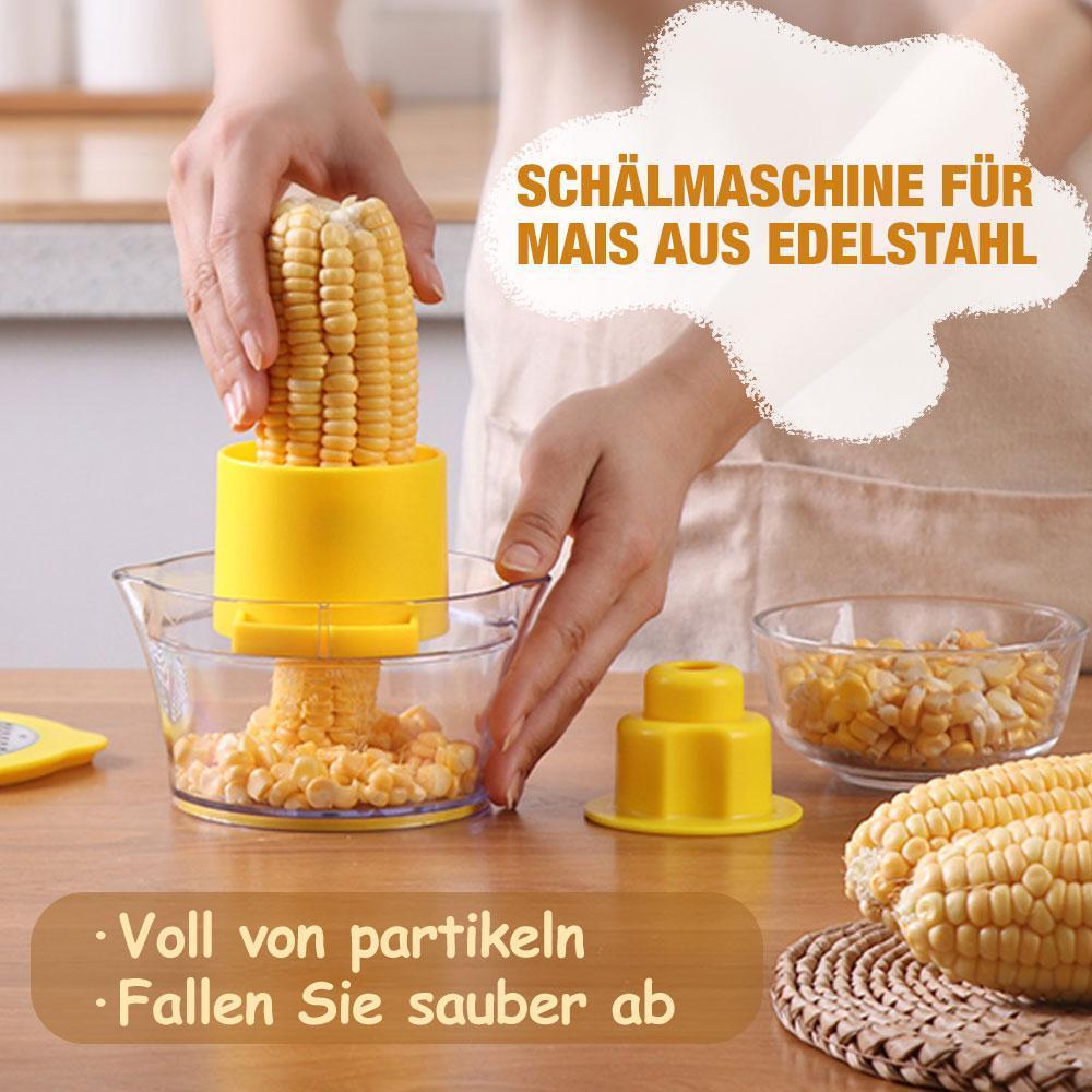 Schälmaschine für Mais aus Edelstahl