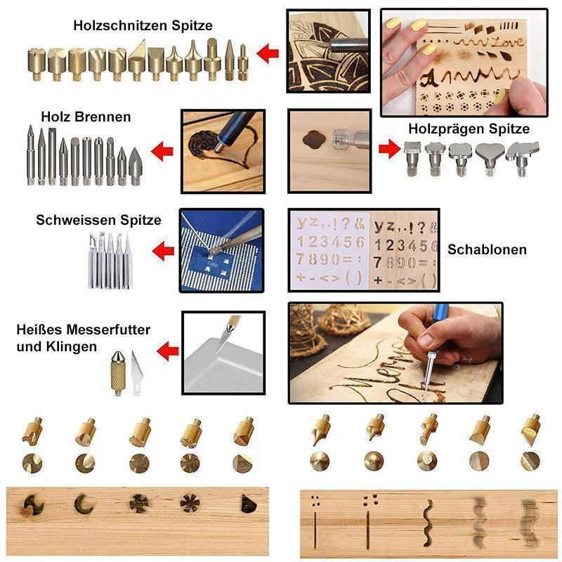 Professionelles Holzschnitzerei Set