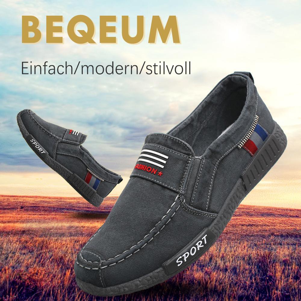 Freizeitschuhe aus Canvas mit weichem Boden