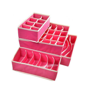 Faltbarer Kleiderschrank Unterwäsche Organizer (4 Stk im Set)