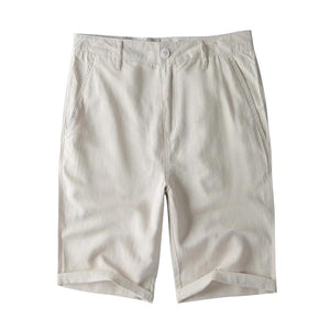 Herren Shorts aus Leinen & Baumwolle