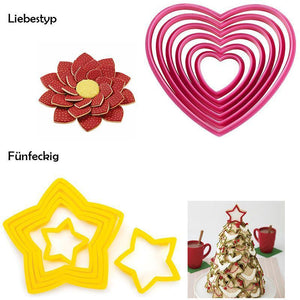 DIY Backen Werkzeuge Fondantform