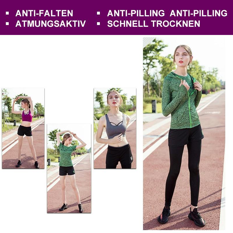 HEIßE 5PCs SCHNELLE TROCKENE SPORTBEKLEIDUNGSSÄTZE