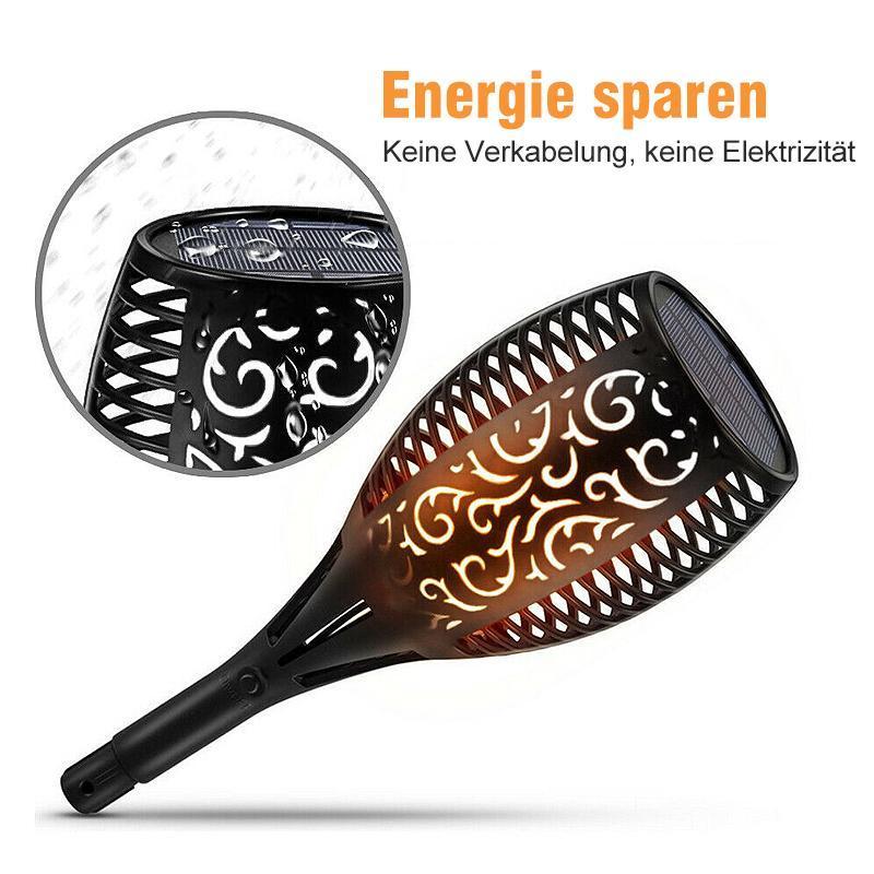 LED Solar-Fackellampe Tanzen Flamme