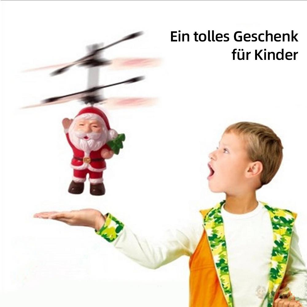 Weihnachtsmann Induktionsflugzeug