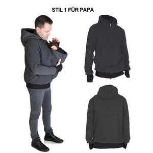 Känguru Hoodie für Mama und Papa