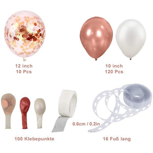 DIY Ballon Girlande Set & Ballonbogen