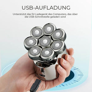 8D Verbesserter 10-in-1-Multifunktionsrasierer mit LED-Anzeige