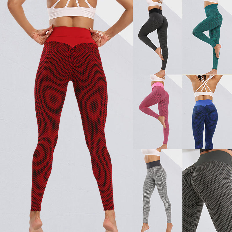 Damen Sport Yoga Hosen Sexy Leggings