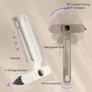 Multifunktionale rotierende Fugenreinigungsbürste