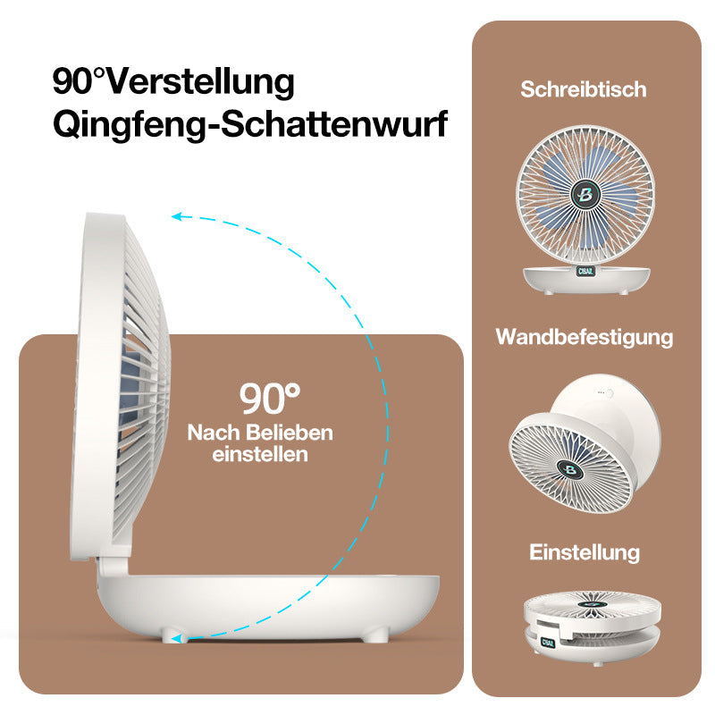 Kleiner wandmontierter Ventilator