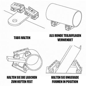 Einstellbarer Schweißmagnethalter