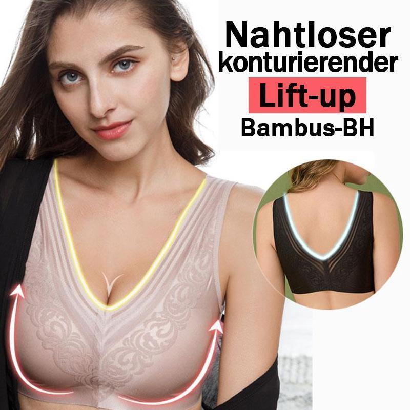 Nahtloser, konturierender Lift up Bambus-BH