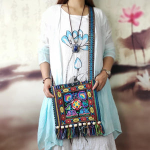 Boho Quaste Handtasche