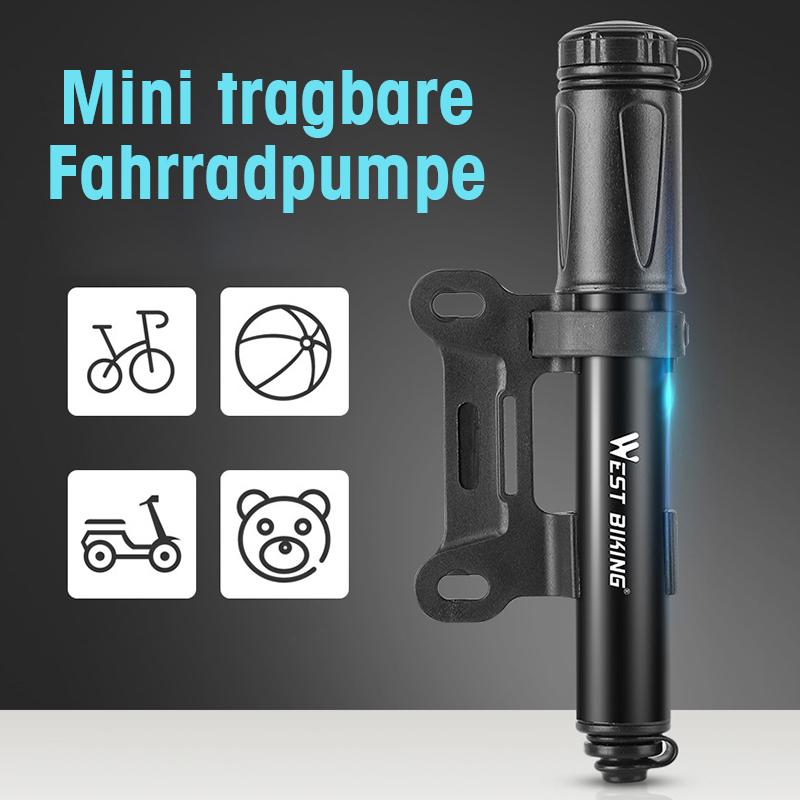 Mini tragbare Fahrradpumpe