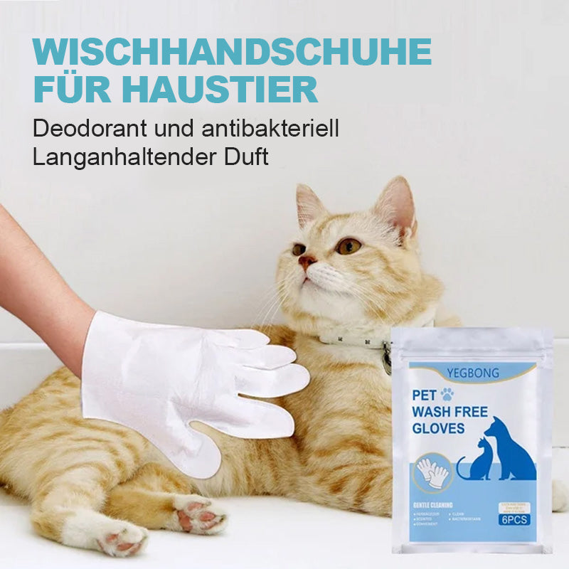 Wischhandschuhe für Haustiere