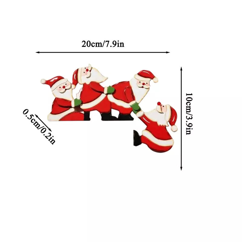 Lustige Weihnachten Türrahmen Dekorationen