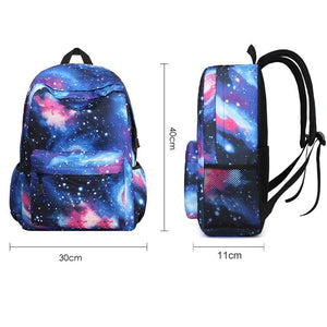 Galaxy Rucksack Unisex Schulrucksack-nette Tasche